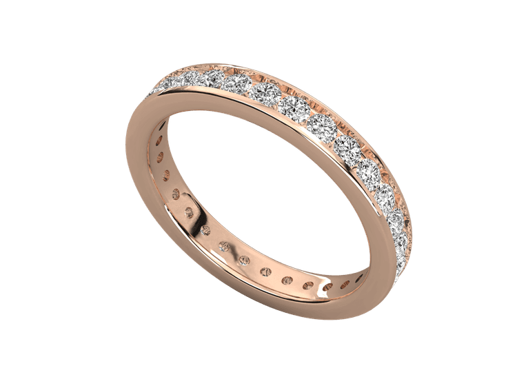 The Classic Eternity Band (Round Cut)